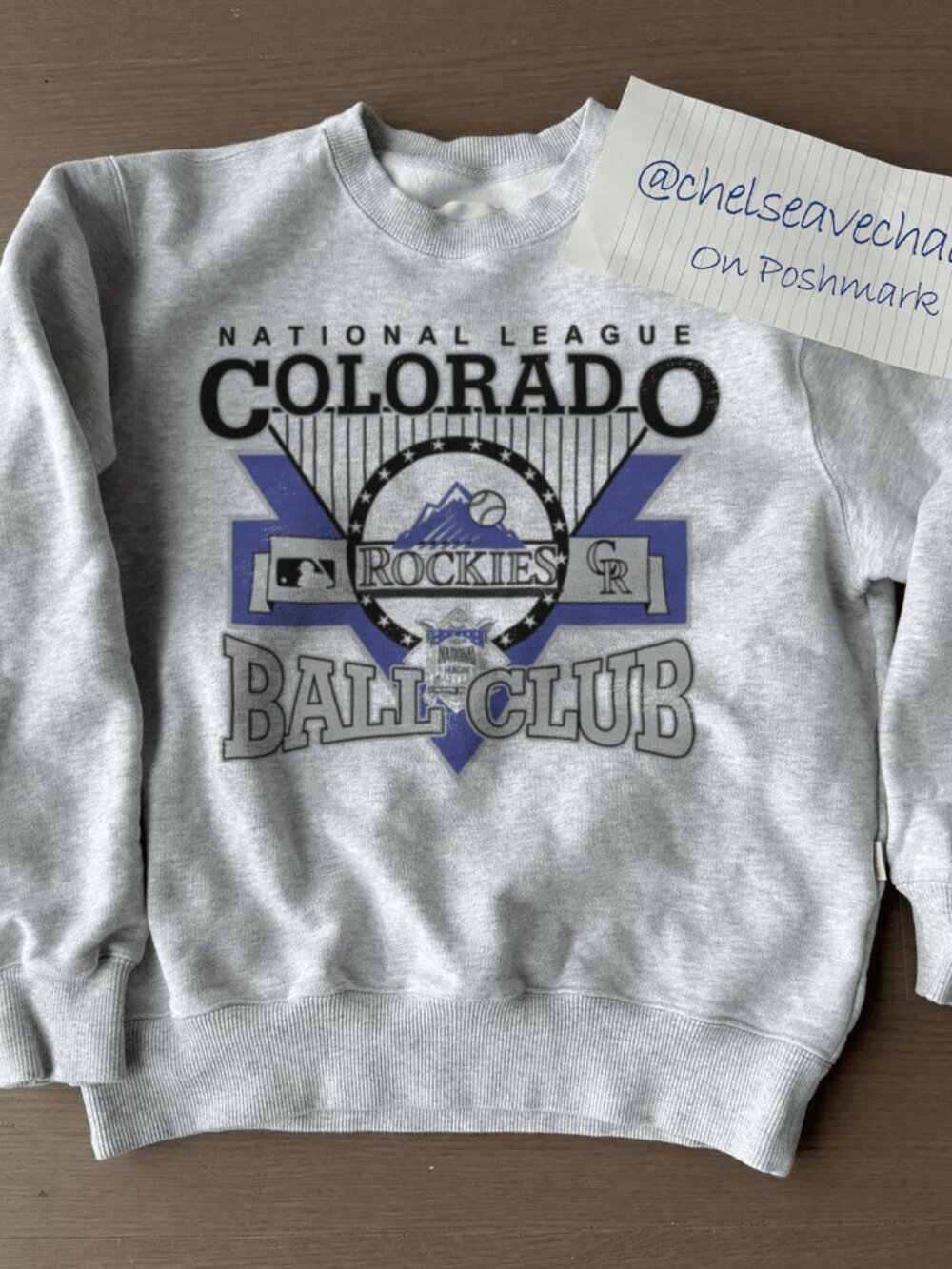 Vintage Colorado Rockies Baseball Sweatshirt, Colorado Rockies Men Women Shirt